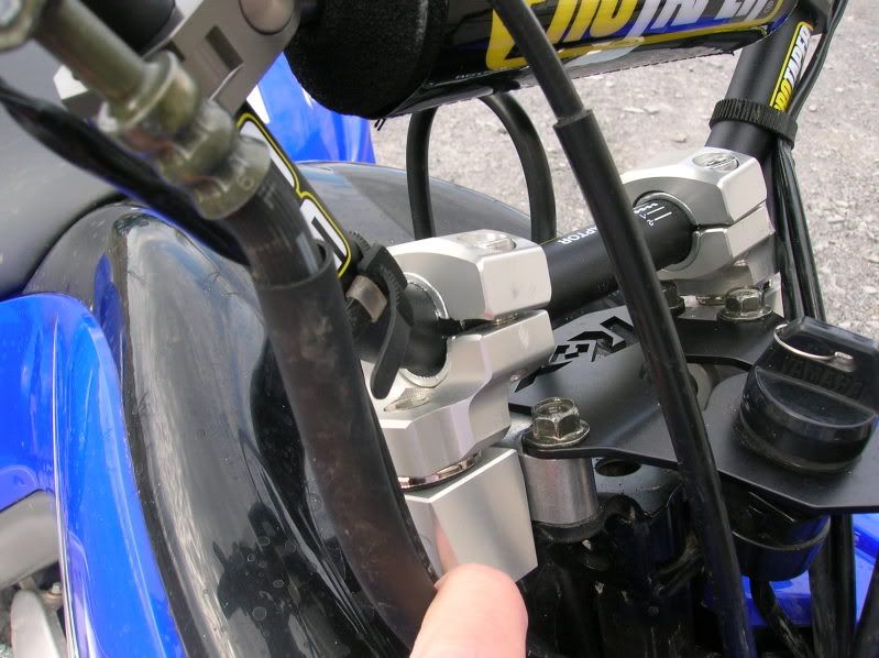 Pro taper bars with Rox Risers...?? Yamaha Raptor Forum
